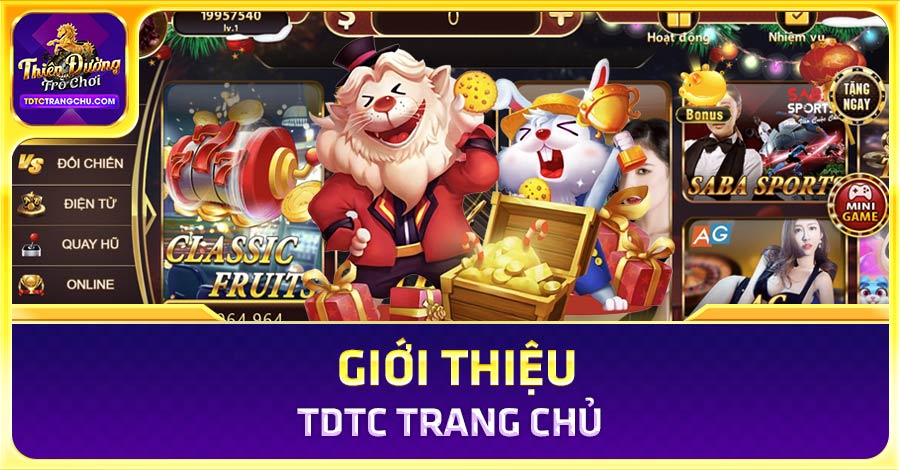 Giới thiệu TDTC trang chủ