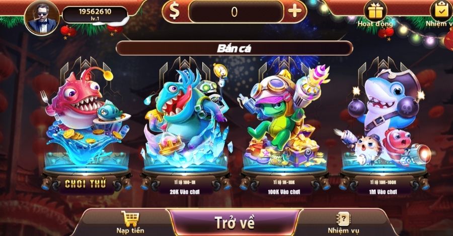 TDTC liên tục có những bản cập nhật game bắn cá mới nhất