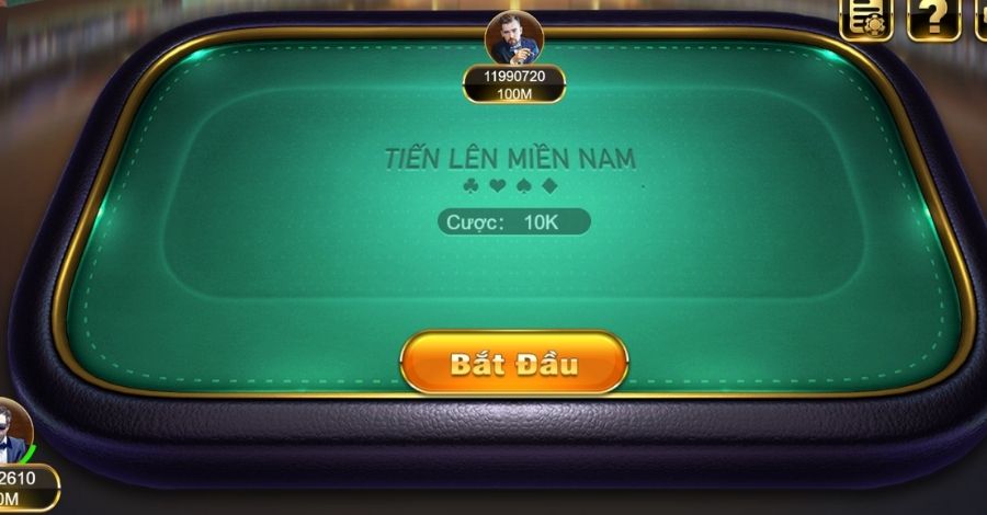 Tham gia chơi game bài đổi thưởng tiến lên miền Nam 